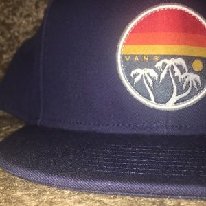 💙 BLUE AND TROPICAL COLORED VANS HAT 💙